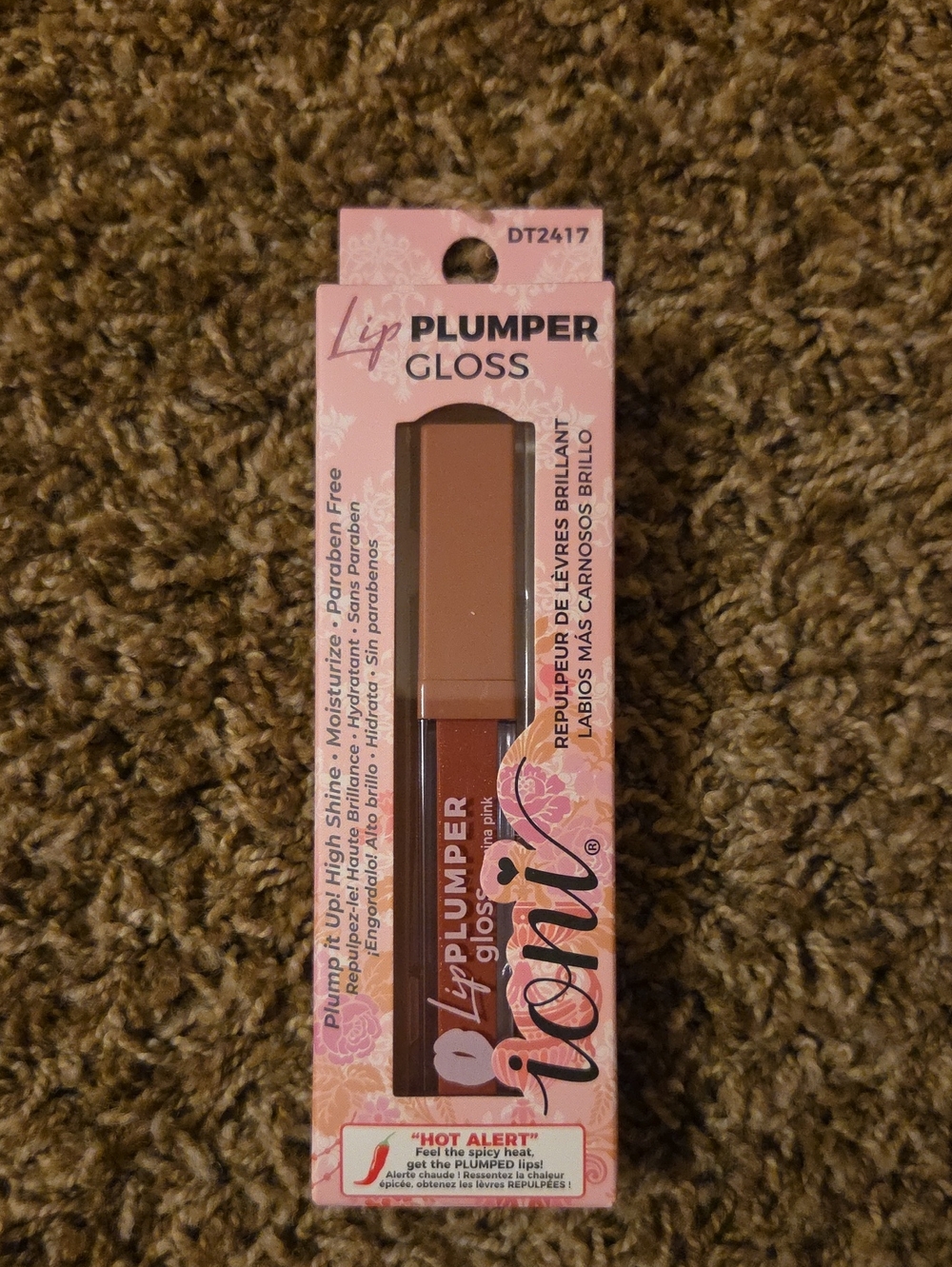 ioni Lip Plumper Gloss — Carmina Pink